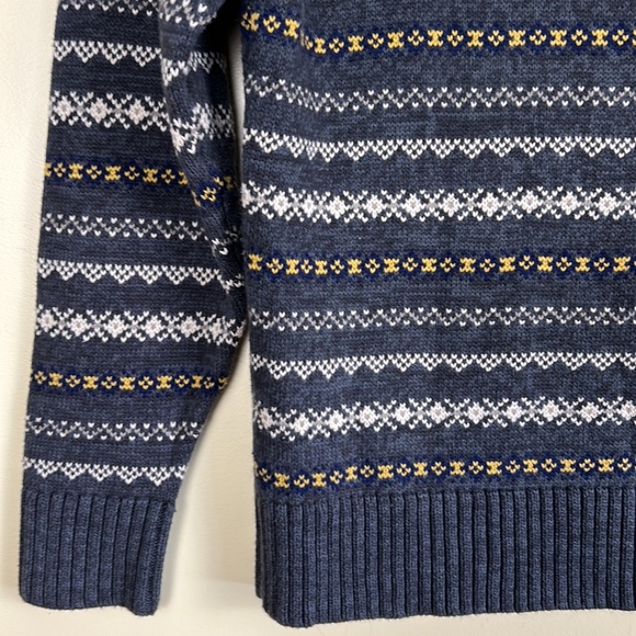 WindRiver Men’s 1/4 zip argyle knit sweater size large - Picture 3 of 8